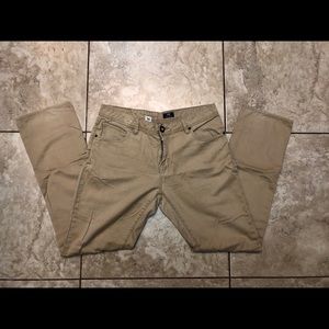 Size 34 Men’s Volcom brand khaki pants